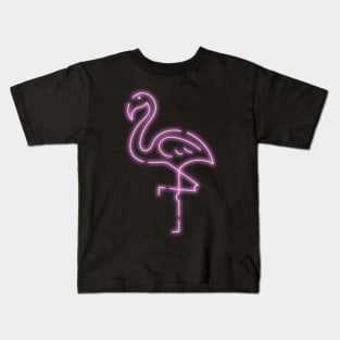 The Pink Flamingo edit Kids T-Shirt